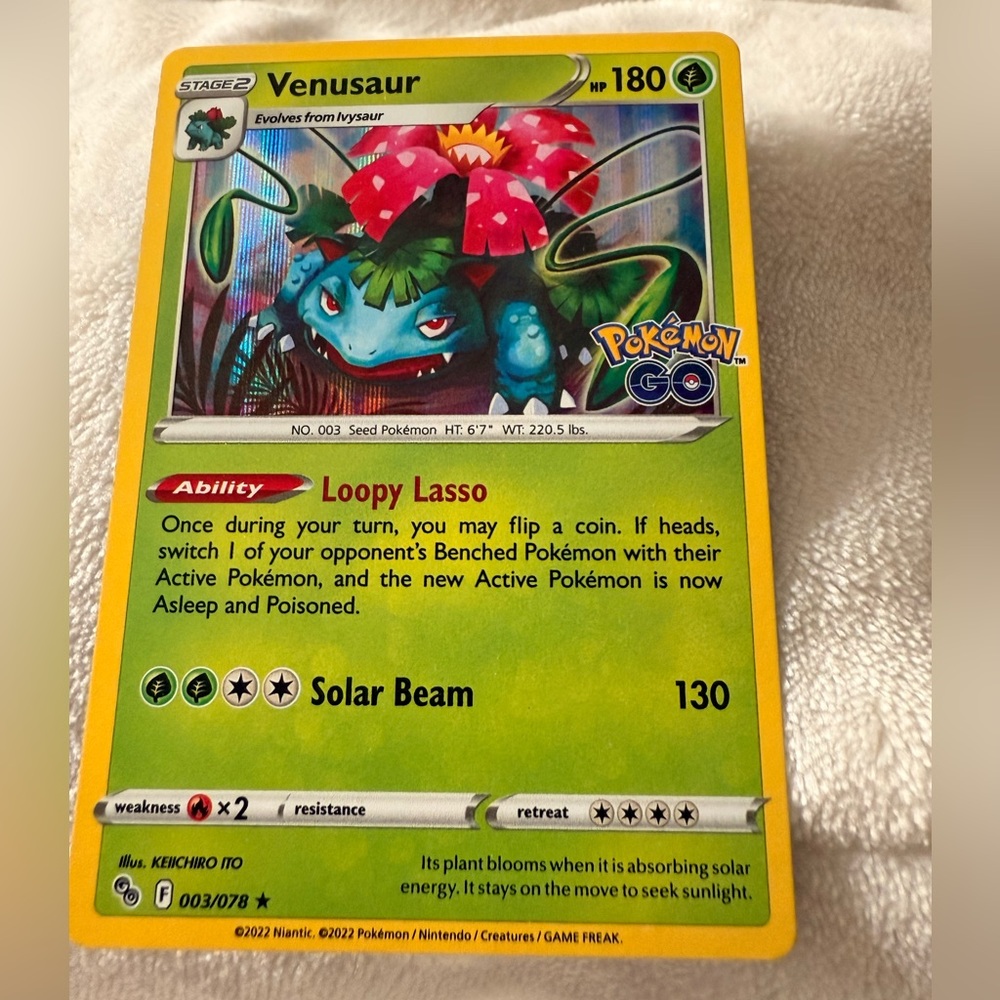 Mint Condition 2022 Halo Venusaur